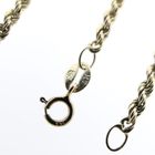 Image 6 of Golden twisted link chain.