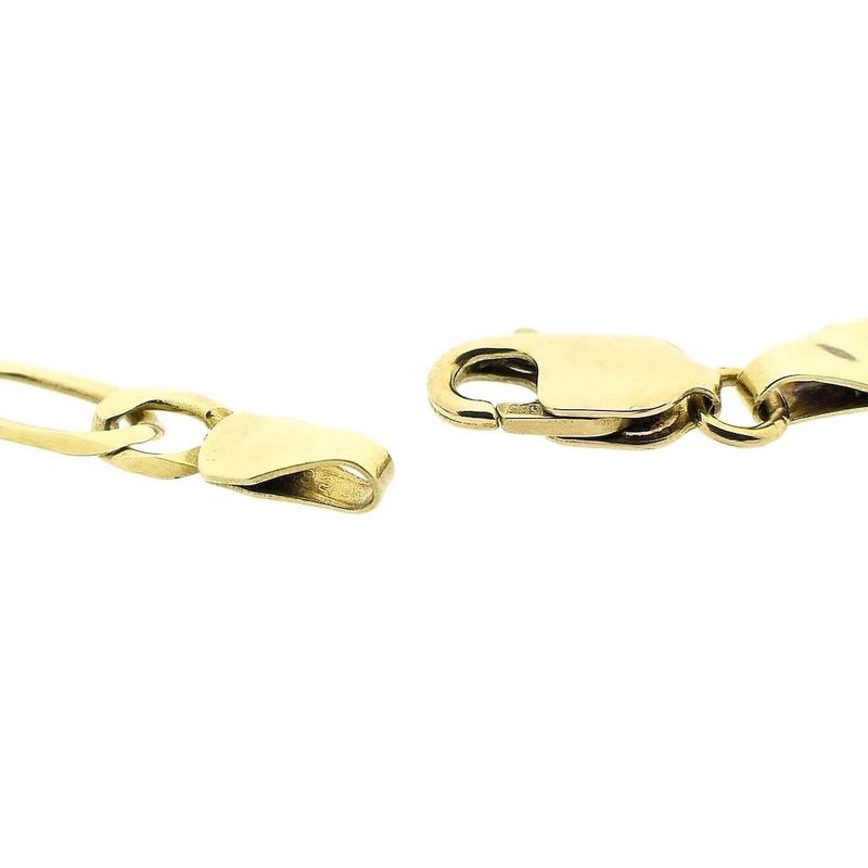 Image 5 of Golden Figaro link chain
