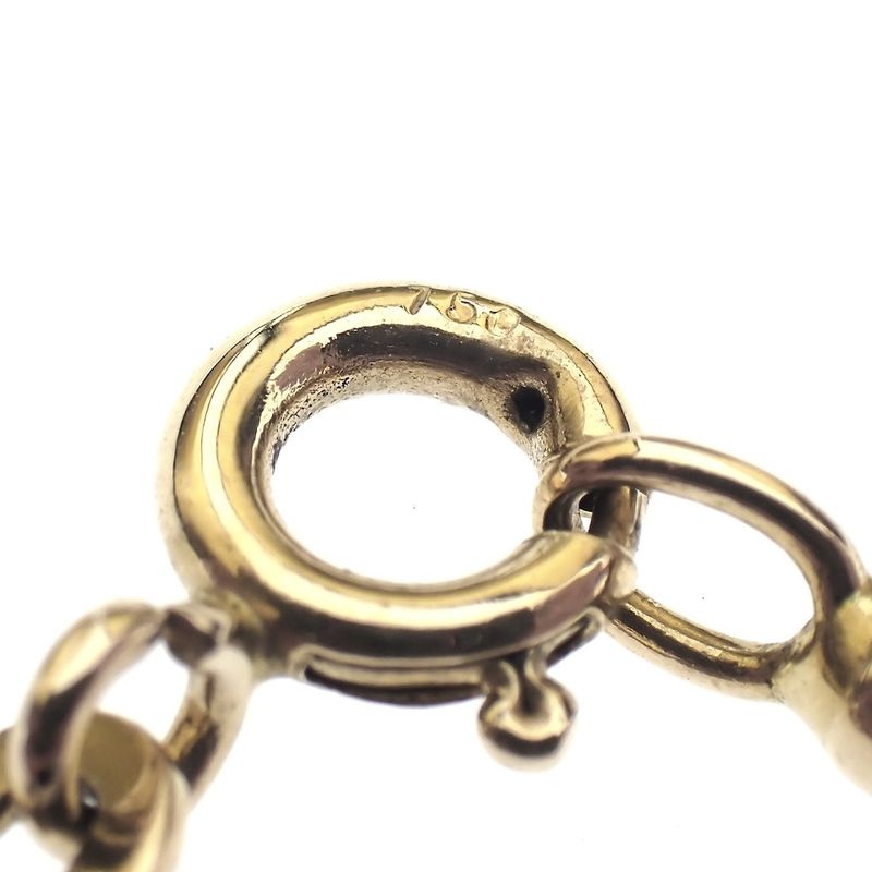 Image 8 of 18 carat snake link chain | 54 cm