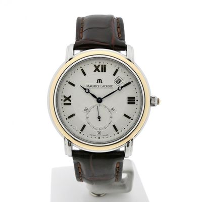 Image 1 of Maurice Lacroix Masterpiece 'Peseux Classic' MP7028; 18k gold/steel men's watch