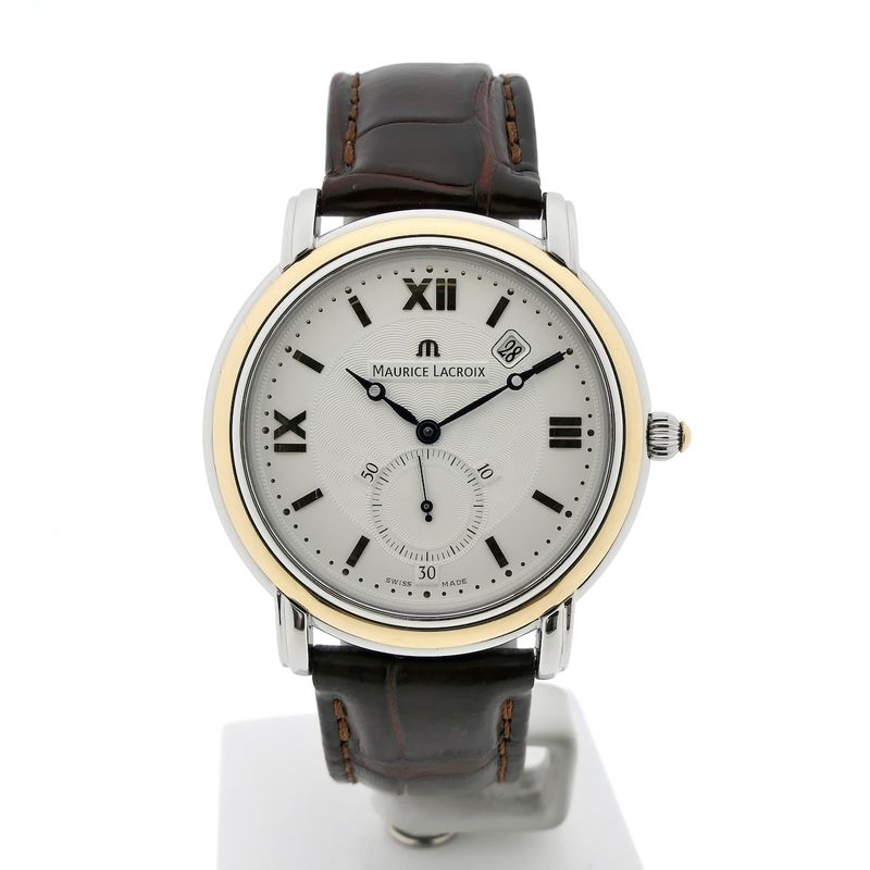 Image 1 of Maurice Lacroix Masterpiece 'Peseux Classic' MP7028; 18k gold/steel men's watch