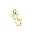 Image 4 of Gold Playboy bunny pendant