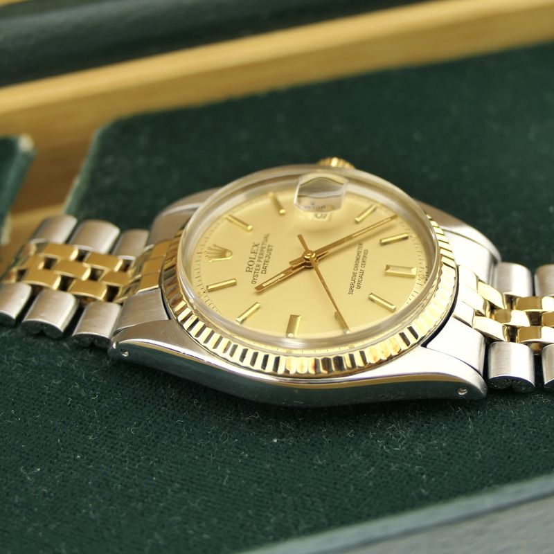Image 15 of Rolex Datejust 1601 'Full-set'; Vintage automatic watch from 1977