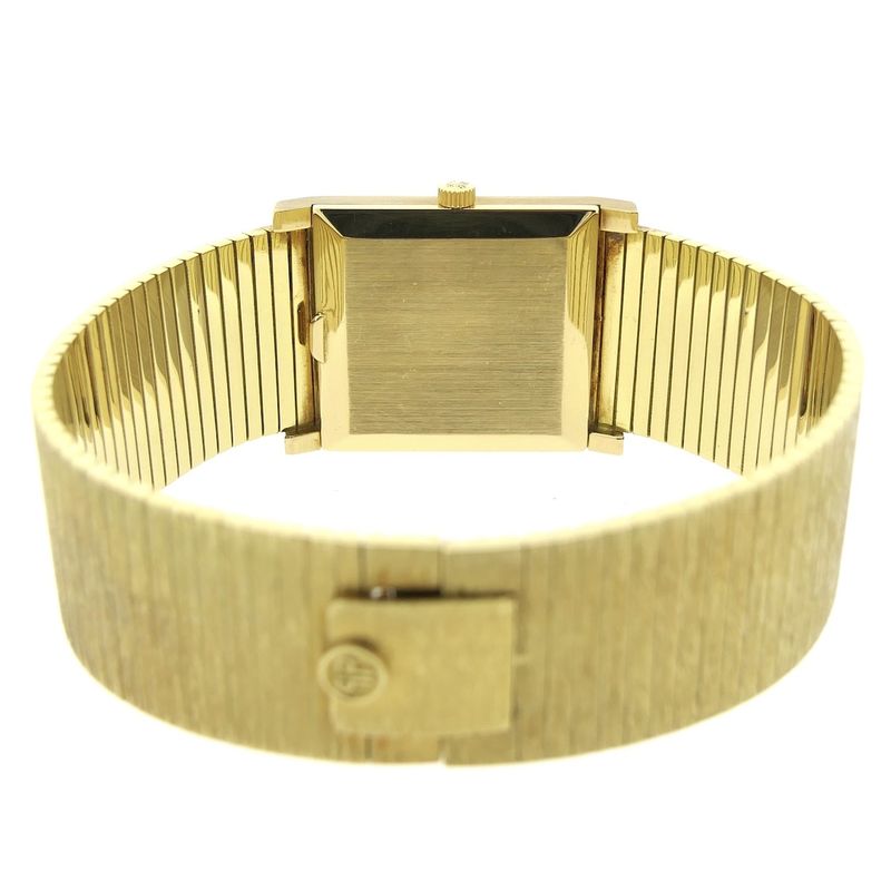 Image 11 of Patek Philippe Gondolo; 18k gold men's watch with papers from 1966