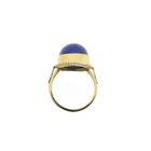 Image 6 of Vintage gold ring with Lapis Lazuli