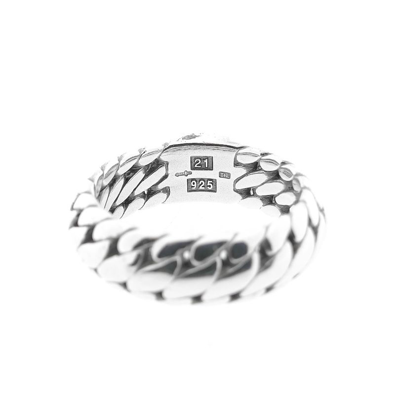 Image 4 of Silver Buddha to Buddha ring | Ben XS
