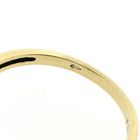 Image 8 of Two-tone gold solitaire ring with 0.015 ct diamond.