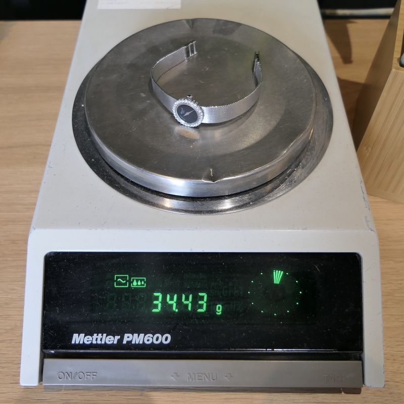 Image 20 of Chopard Geneva Cocktail Watch 2795/1; Vintage 18k white gold women's watch with diamonds