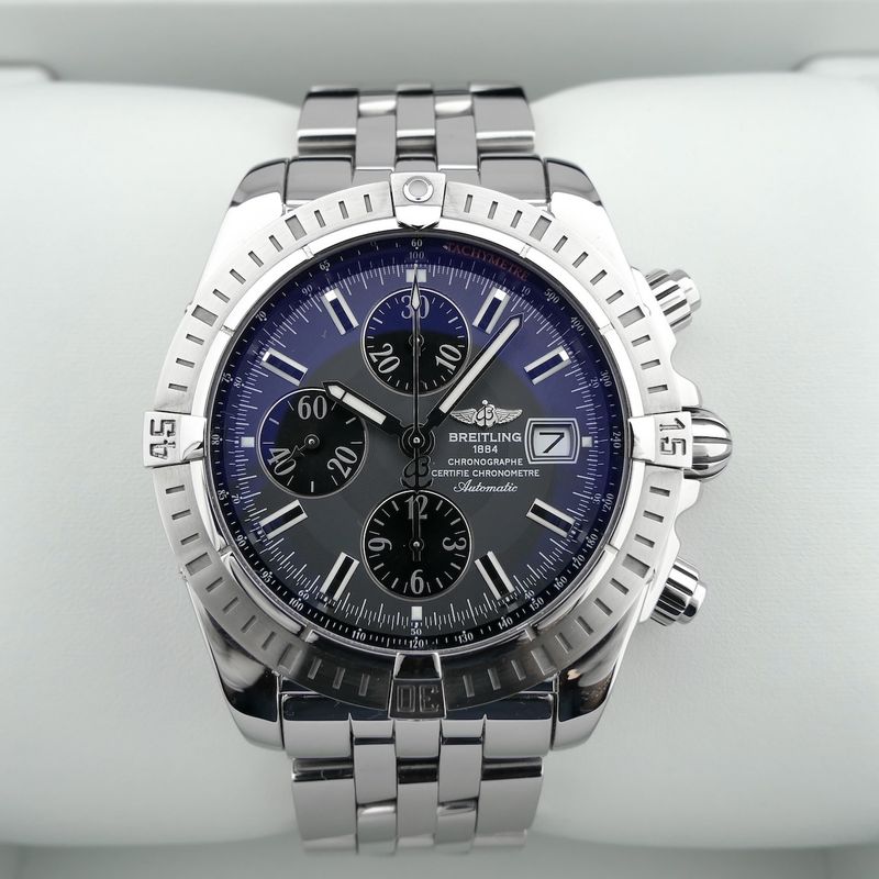 Image 17 of Breitling Chronomat Evolution A13356; Chronograph men's watch in full set