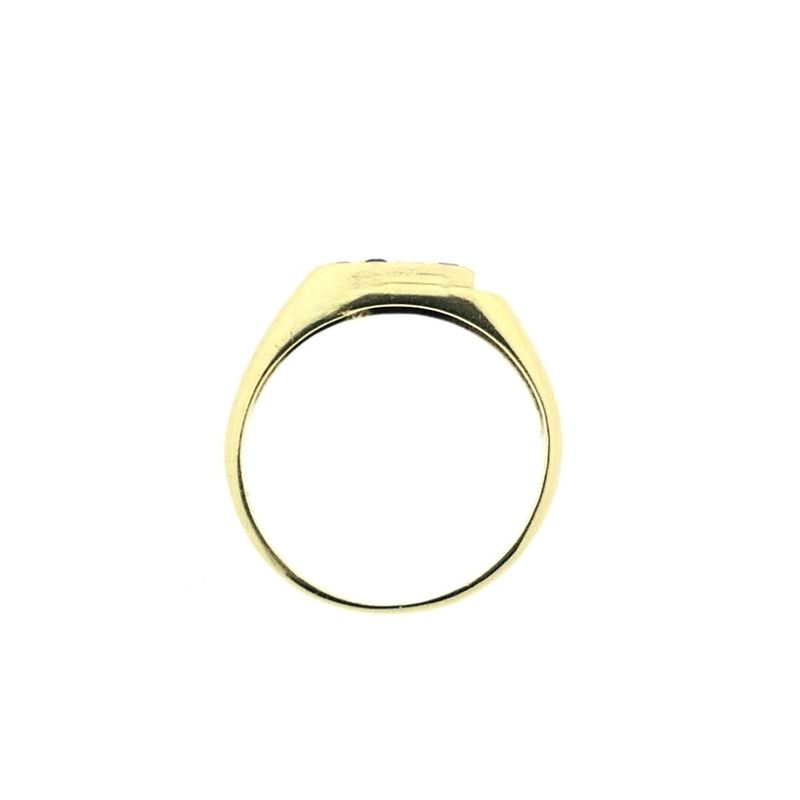 Image 7 of Gold ring with sapphire