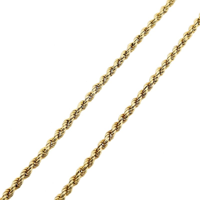 Image 6 of Twisted Gold Chain with Decorative Clasp | 102 cm