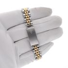 Image 14 of Rolex Lady-Datejust 26mm 69173; 18k. Vintage 18k. gold/steel women's watch with diamonds