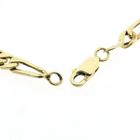 Image 4 of Gold Figaro link bracelet | 19.5 cm