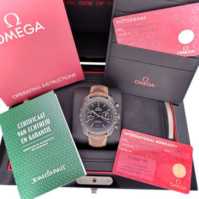 Omega Speedmaster 'Dark Side of the Moon' Automatic Watch Image 2 of Omega Speedmaster 'Dark Side of the Moon' Automatic Watch