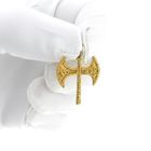 Image 10 of Golden pendant of a labrys