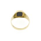 Image 3 of Gold men's signet ring with onyx