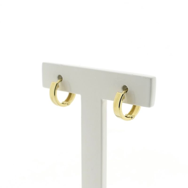 Image 4 of Gold earrings | Ø 12.4 mm