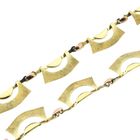 Image 6 of Two-tone gold fantasy link chain