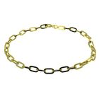 Image 1 of Gold link bracelet | 19.5 cm