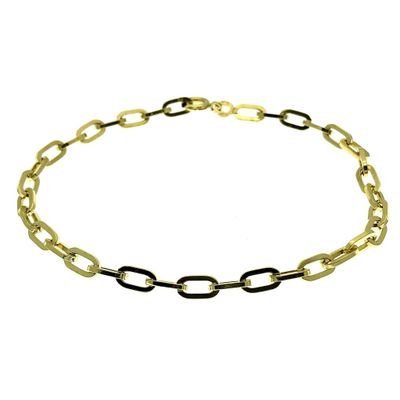 Image 1 of Gold link bracelet | 19.5 cm