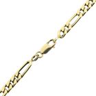 Image 8 of Gold Figaro link chain | 51 cm