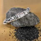 Image 2 of Silver Buddha to Buddha bracelet; Katja | 22 cm