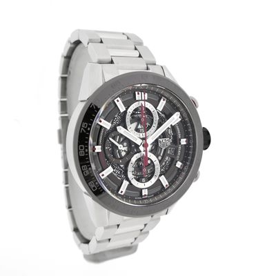 TAG Heuer Carrera 'Calibre 01' CAR201U; Chronograph men's watch Image 2 of TAG Heuer Carrera 'Calibre 01' CAR201U; Chronograph men's watch