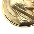 Image 4 of 18 carat gold coin pendant of Mary