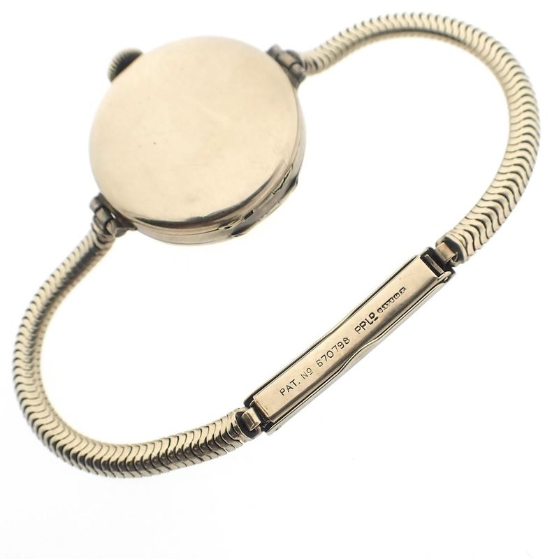 Image 6 of Rolex Art Deco; Antique gold ladies' watch