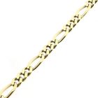 Afbeelding 8 van Gouden Figaro schakelarmband | 22,5 cm