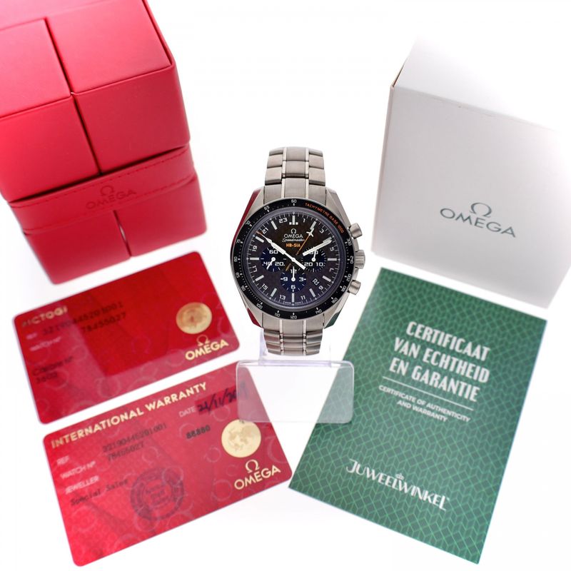 Image 2 of Omega Speedmaster HB-SIA Co-Axial GMT Watch