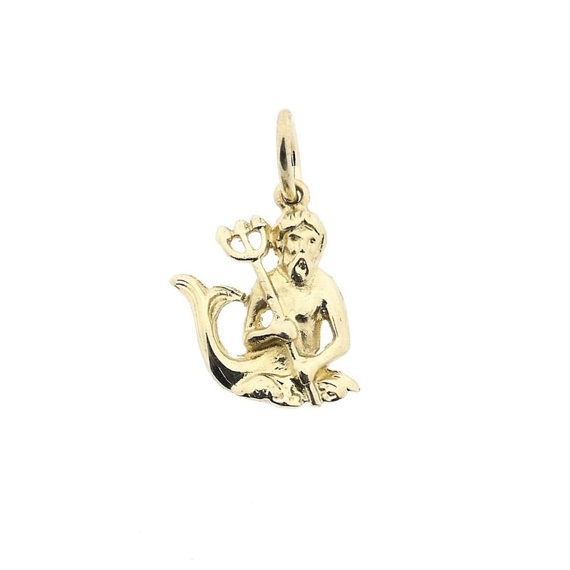 Image 1 of Gold pendant of Neptune