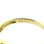 Image 5 of Gold solitaire ring with zirconia