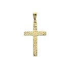 Image 1 of Gold pendant of a cross