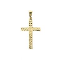Gold pendant of a cross