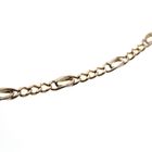 Image 6 of Two-tone gold Figaro link chain.