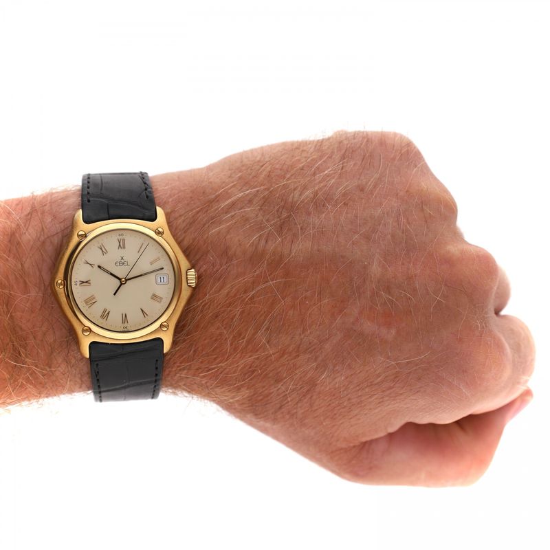 Image 14 of Ebel 1911 37mm 8187916; 18k Gold Watch