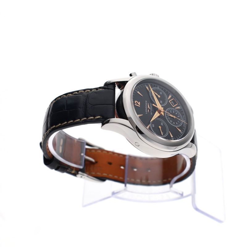 Image 6 of Longines Column-Wheel Heritage Chronograph; Automatic men's watch