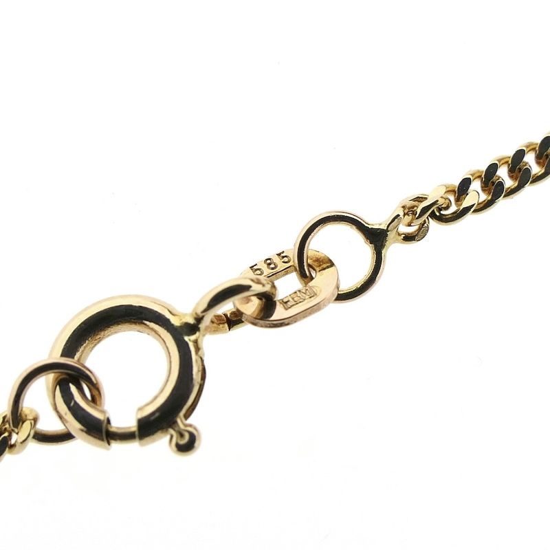 Image 6 of Gold gourmet link chain | 45 cm