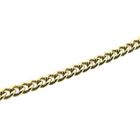 Image 3 of Gold gourmet link chain | 52 cm