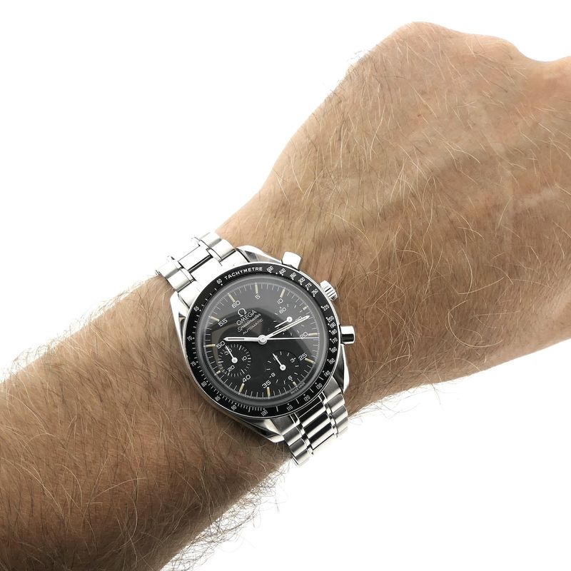 Image 12 of Omega Speedmaster Reduced 3510.50.00; Automatic Chronograph watch in full set