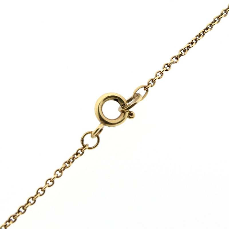 Image 6 of Vintage gold necklace with garnet