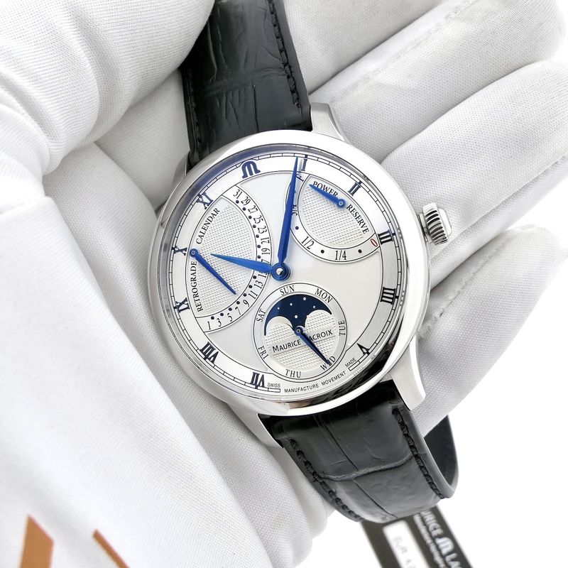 Image 5 of Maurice Lacroix Masterpiece Moon Retrograde MP6588; Automatic men's watch