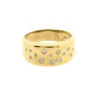 Image 3 of Gold ring with diamonds; 0.25 ct.