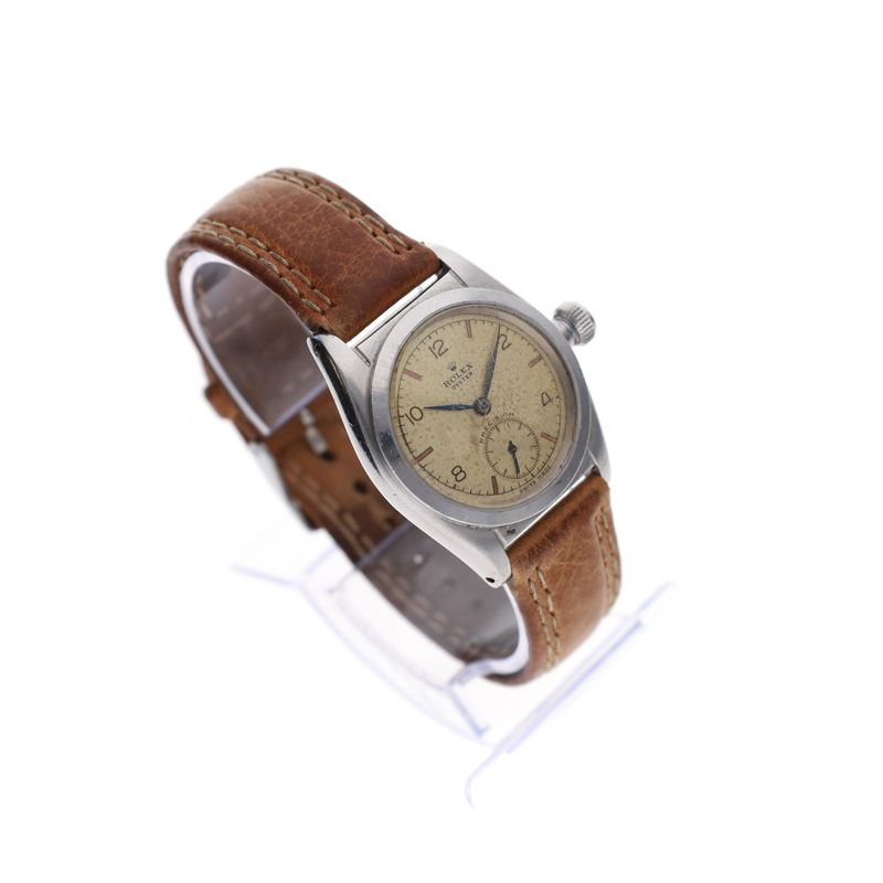 Image 3 of Rolex Oyster Precision 'Flat-Back' Ref. 2765; Vintage Watch