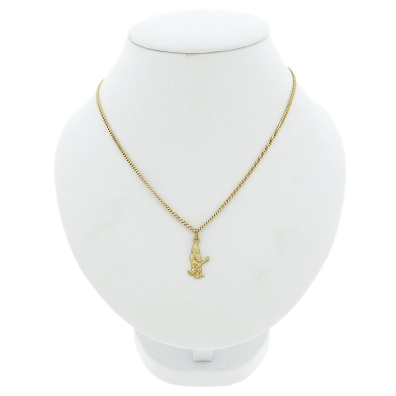 Image 3 of Golden pendant of a gnome