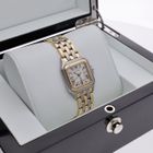 Image 14 of Cartier Panthère '3 Row' Large/Jumbo 183957; 18ct. Gold/steel watch