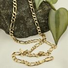 Image 2 of Golden Figaro link chain