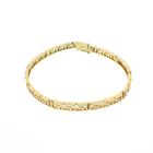 Image 1 of Meander gold fantasy link bracelet
