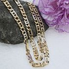 Image 9 of Two-tone gold navy link chain